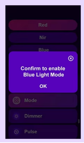 CONFIRM CHOICE SETTING